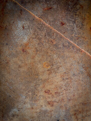 Blurred abstract image of rusty grunge iron plate background.