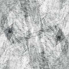 Vector fabric texture. Distressed texture of weaving fabric. Grunge background. Abstract halftone vector illustration. Overlay to create interesting effect and depth. Black isolated on white. EPS10.