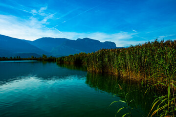 morning on Lake Caldaro one