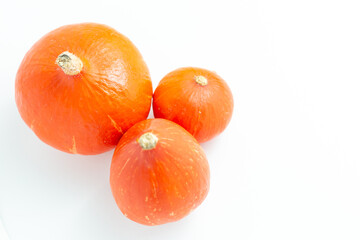 Pumpkin isolated on a white background.
