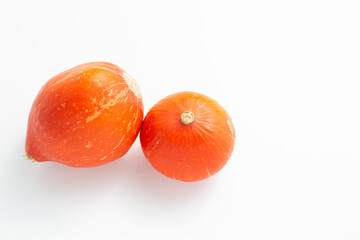 Pumpkin isolated on a white background.