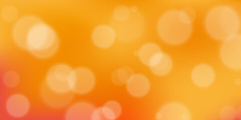 abstract orange bokeh background . vector illustration © rifalfahrudin