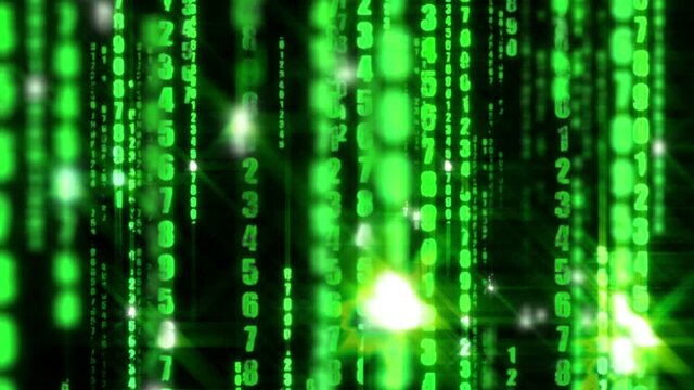 background binary code computer data digital matrix