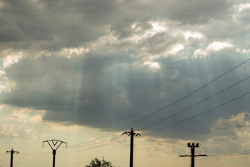 Lines in the sky