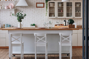 Modern kitchen interior