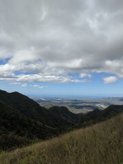 landscape with clouds