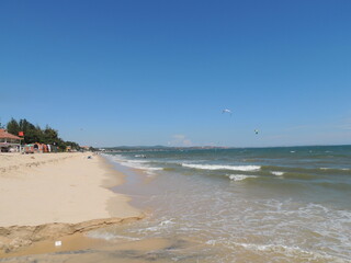 beach and sea