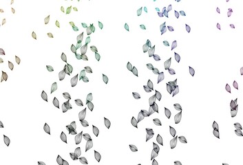 Light Multicolor, Rainbow vector sketch template.