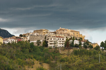 Fototapeta na wymiar Brittoli in Abruzzo, province of Pescara
