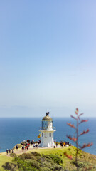 Fototapeta na wymiar Cape Reinga lighthouse