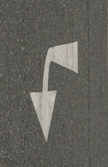 direction arrow points in one way