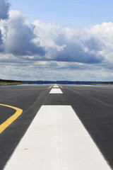 Naklejka premium Blick über die Startbahnmitte