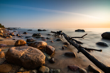 Rocky coast of the Baltic Sea