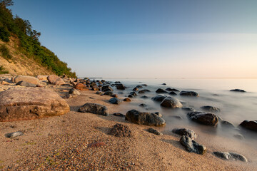 Rocky coast of the Baltic Sea