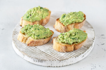 Avocado toasts
