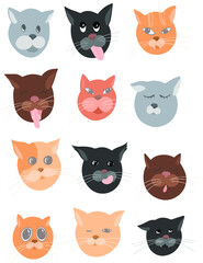 set of cats
