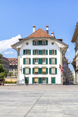 Marktgasse street in Bern, Switzerland