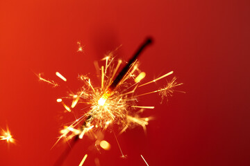 Fototapeta premium Christmas and newyear party sparkle