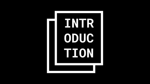 Modern Stacked Box Title