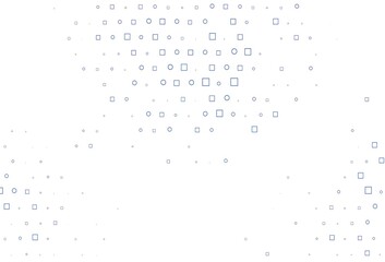 Light BLUE vector backdrop with dots, spots, cubes.