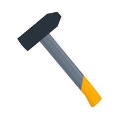 hammer illustration for repair and home renovation concept