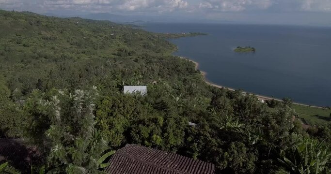 Lake Kivu Side flyover