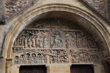 tympan du jugement dernier de Conques