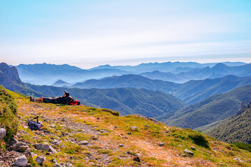 Un merecido descanso. 
A deserved rest
