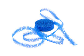 Blue lace tape