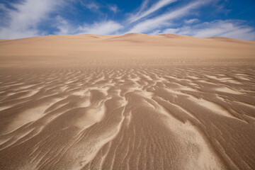 Obraz na płótnie Canvas Sand Dunes, Skeleton Coast, Namibia