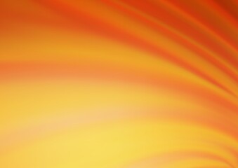Light Orange vector blurred and colored background. Colorful illustration in blurry style with gradient. Brand new style for your business design.