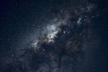 central portion of the milky way
