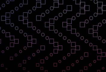 Dark Pink, Blue vector template with square style.