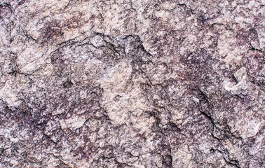 Bright colors in the whole picture without vignetting of the structure of the surface of the Stone. The idea for texture background. Natural rocks closeup shot.