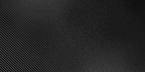 Obraz premium Abstract halftone background made of dots and lines in black and gray colors
