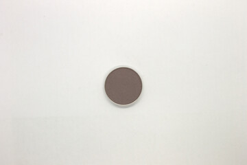 Matte Gray Eyeshadow isolated on a White background
