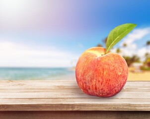 Peach.