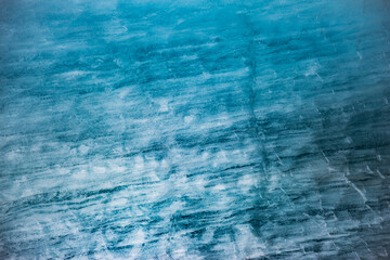 Blue Glacier Ice Wall