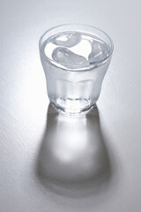 コップに注いだ水