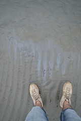 person on the beach