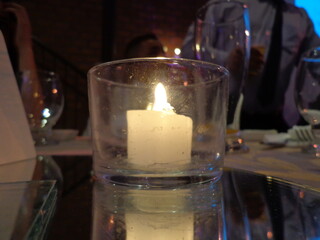 Vela no copo - Candle in glass