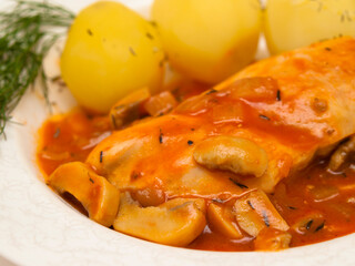 Chicken chasseur