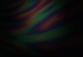 Dark Silver, Gray vector colorful blur backdrop.