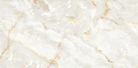 Crédence de cuisine en verre imprimé Marbre marbre onyx poli à haute résolution