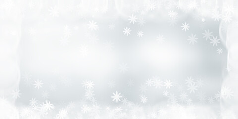 white and gray snow blur abstract background