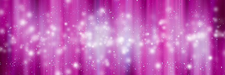white bokeh blur background / Circle light on purple background / abstract light background