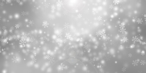 white and gray snow blur abstract background