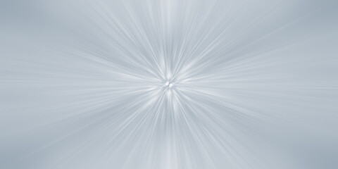 Obraz premium white gray motion zoom background / grey gradient abstract background