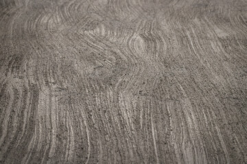 Wall treated with textured Rough plaster