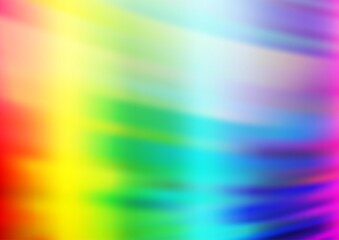 Obraz premium Light Multicolor, Rainbow vector bokeh and colorful pattern. Modern geometrical abstract illustration with gradient. A completely new template for your design.
